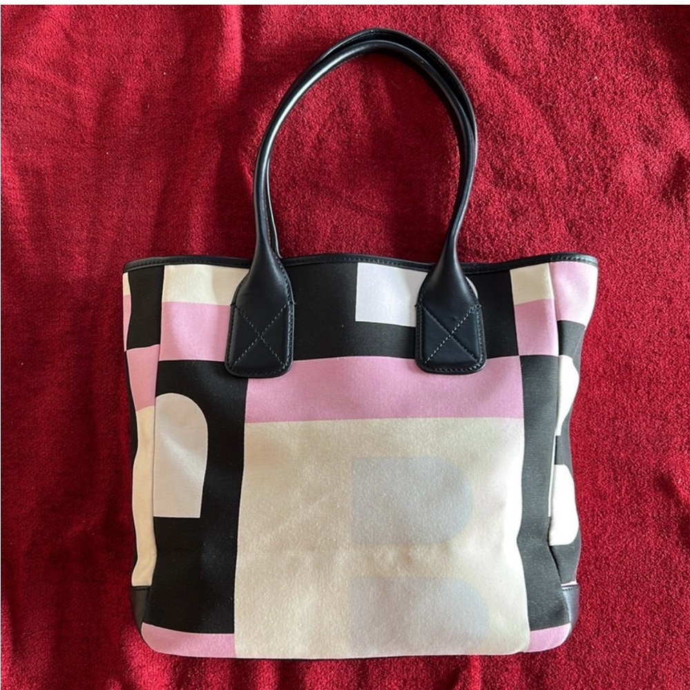Bally Stylish Black and PinkTote Bag  Excellent Condition - Picture 2 of 8